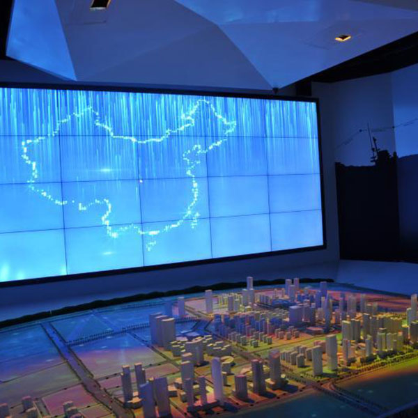 多媒体互动数字投影沙盘制作案例