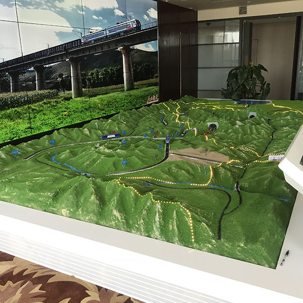 铁路交通地形j9九游会|(中文)亚游集团制作案例